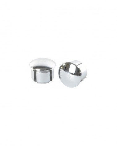Embouts de cintre chromés Velox