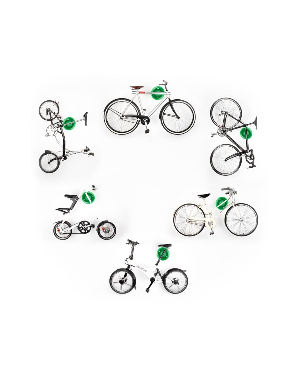 Support Mural pour Vélo, Support de Vélo Angle et Distance